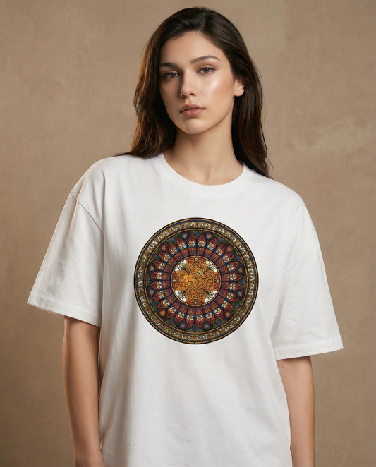 Sancta Aurelia — Rosetta Emblem Tee