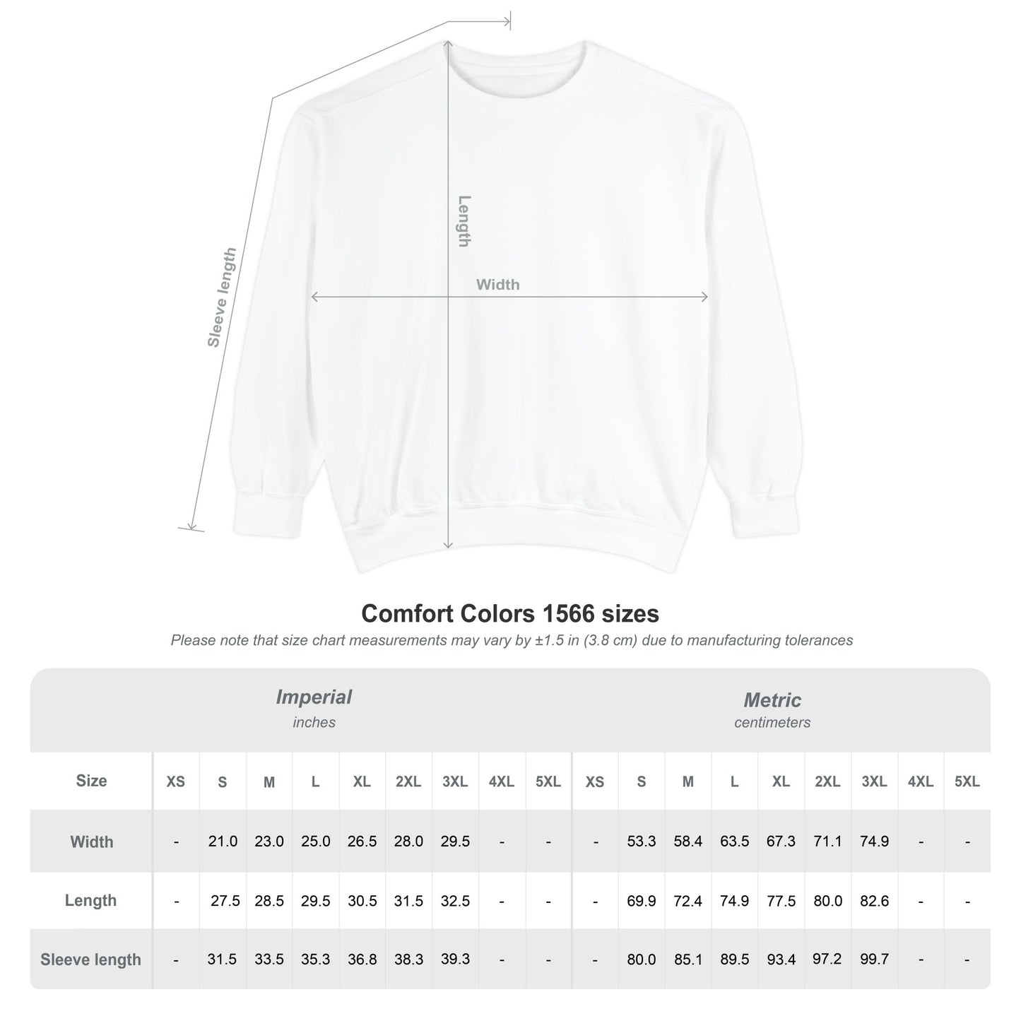 Visualization Crewneck Sweatshirt.