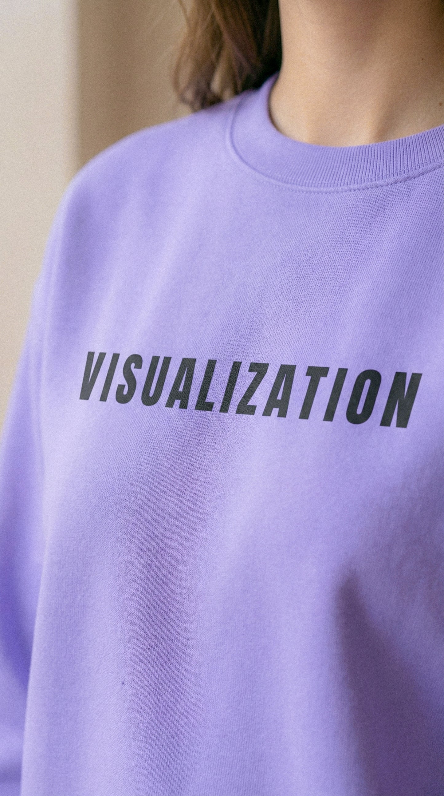 Visualization Crewneck Sweatshirt.