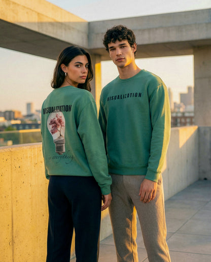 Visualization Crewneck Sweatshirt.
