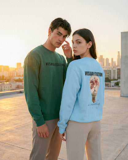 Visualization Crewneck Sweatshirt.