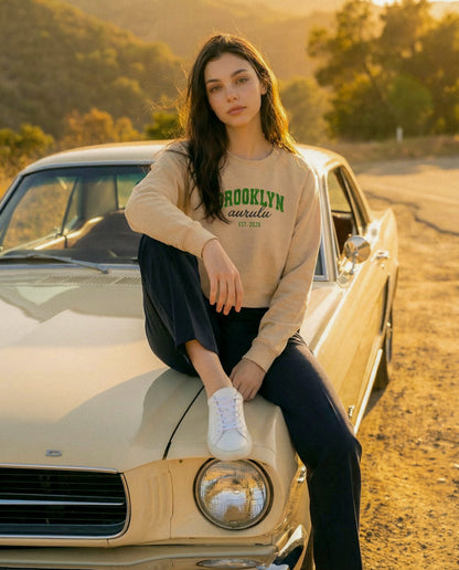 Brooklyn Cropped Sweatshirt