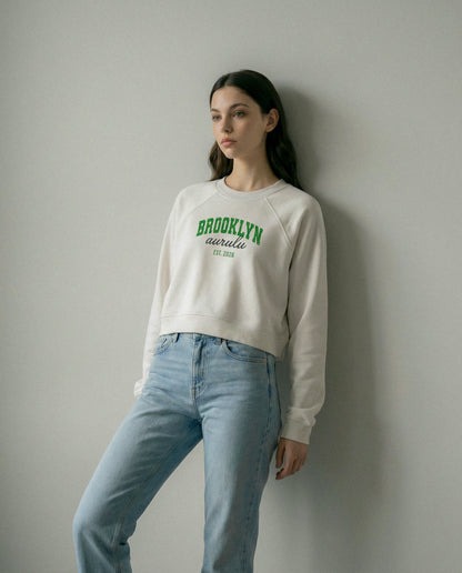 Brooklyn Cropped Sweatshirt