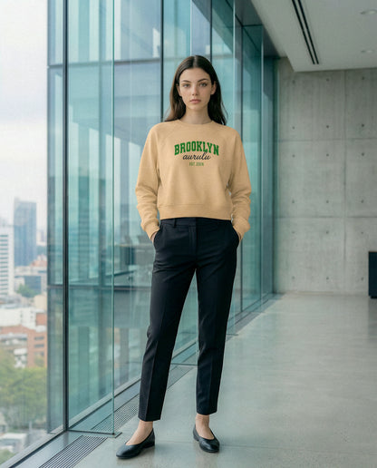 Brooklyn Cropped Sweatshirt