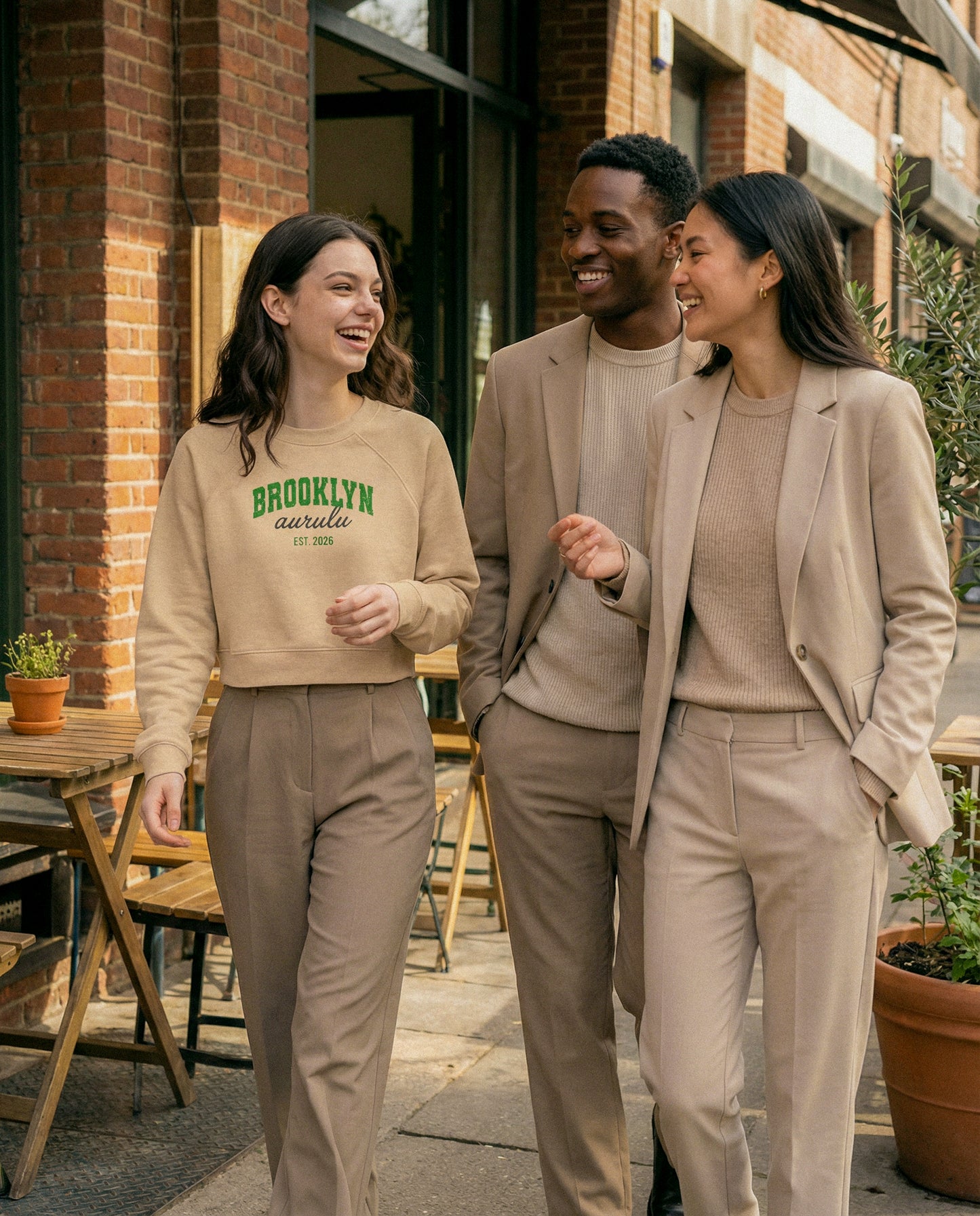 Brooklyn Cropped Sweatshirt