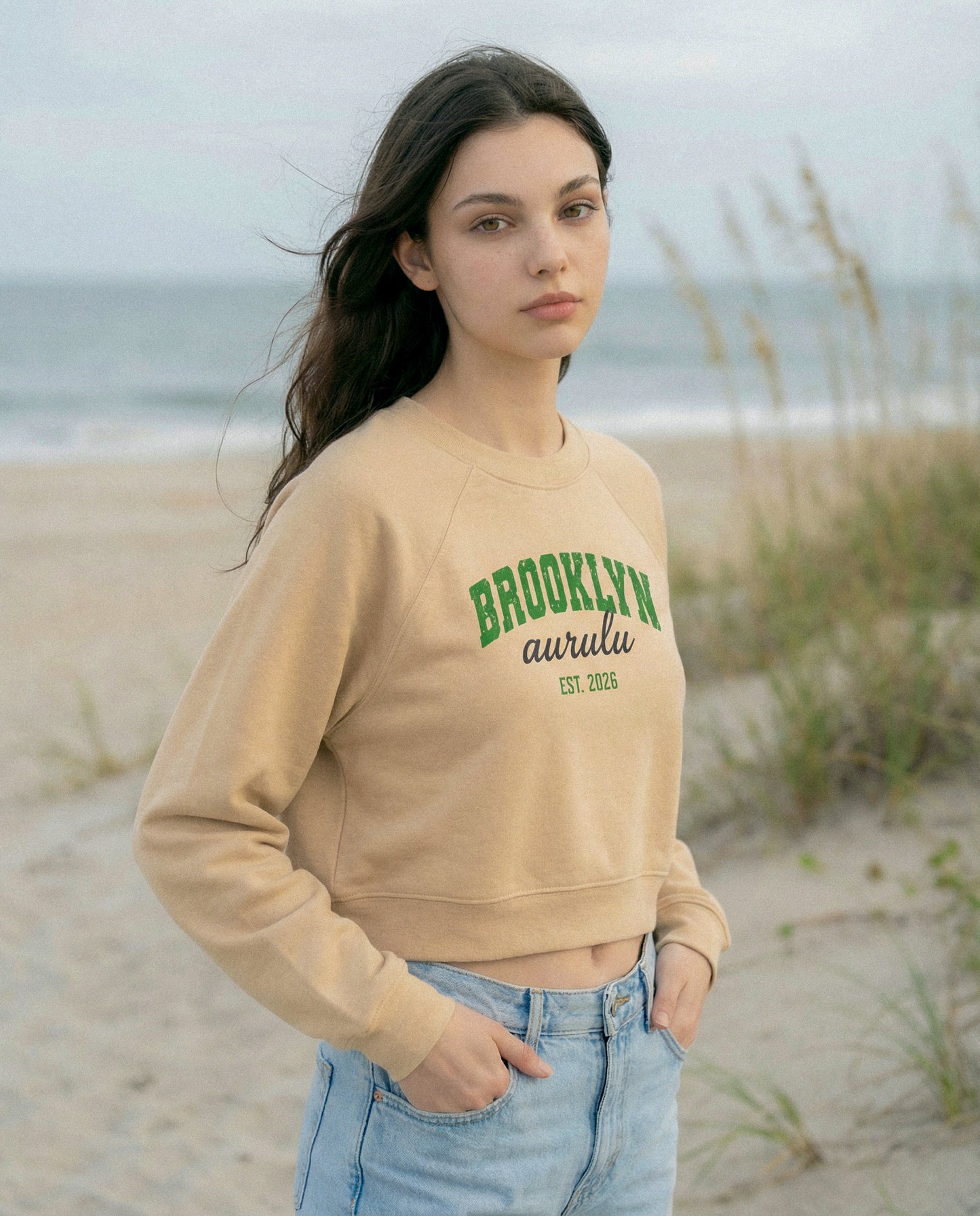 Brooklyn Cropped Sweatshirt