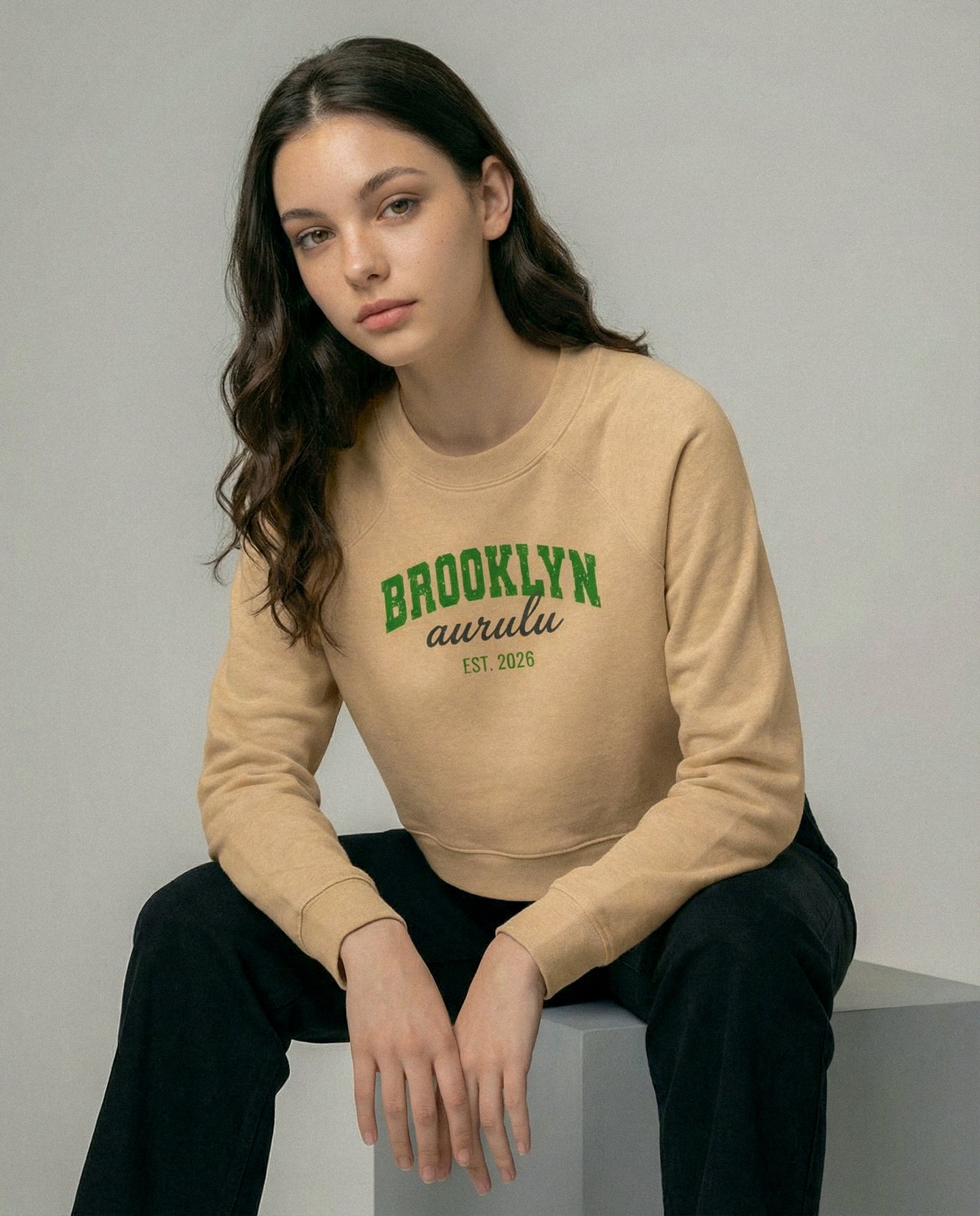 Brooklyn Cropped Sweatshirt