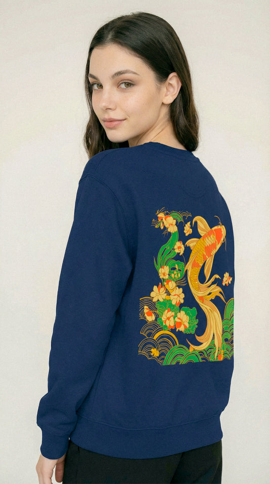 Koi Crewneck Unisex Sweatshirt.