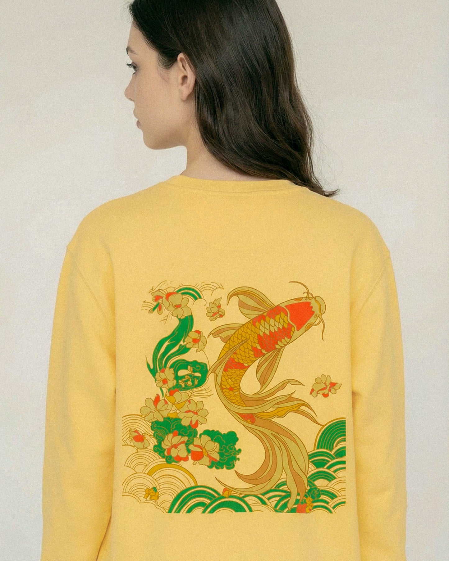 Koi Crewneck Unisex Sweatshirt.