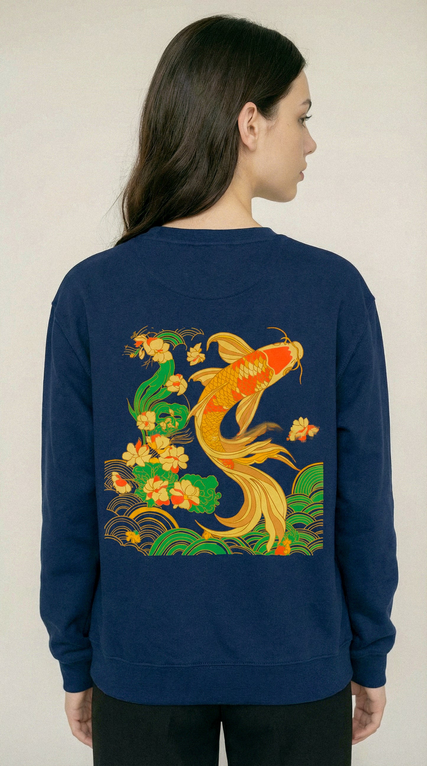 Koi Crewneck Unisex Sweatshirt.