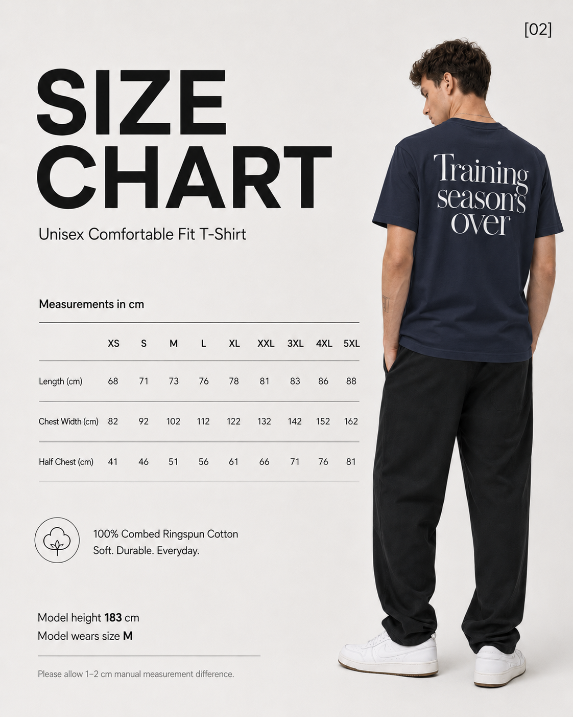 Training Season’s Over  Unisex - T-Shirt | Premium Cotton Tee