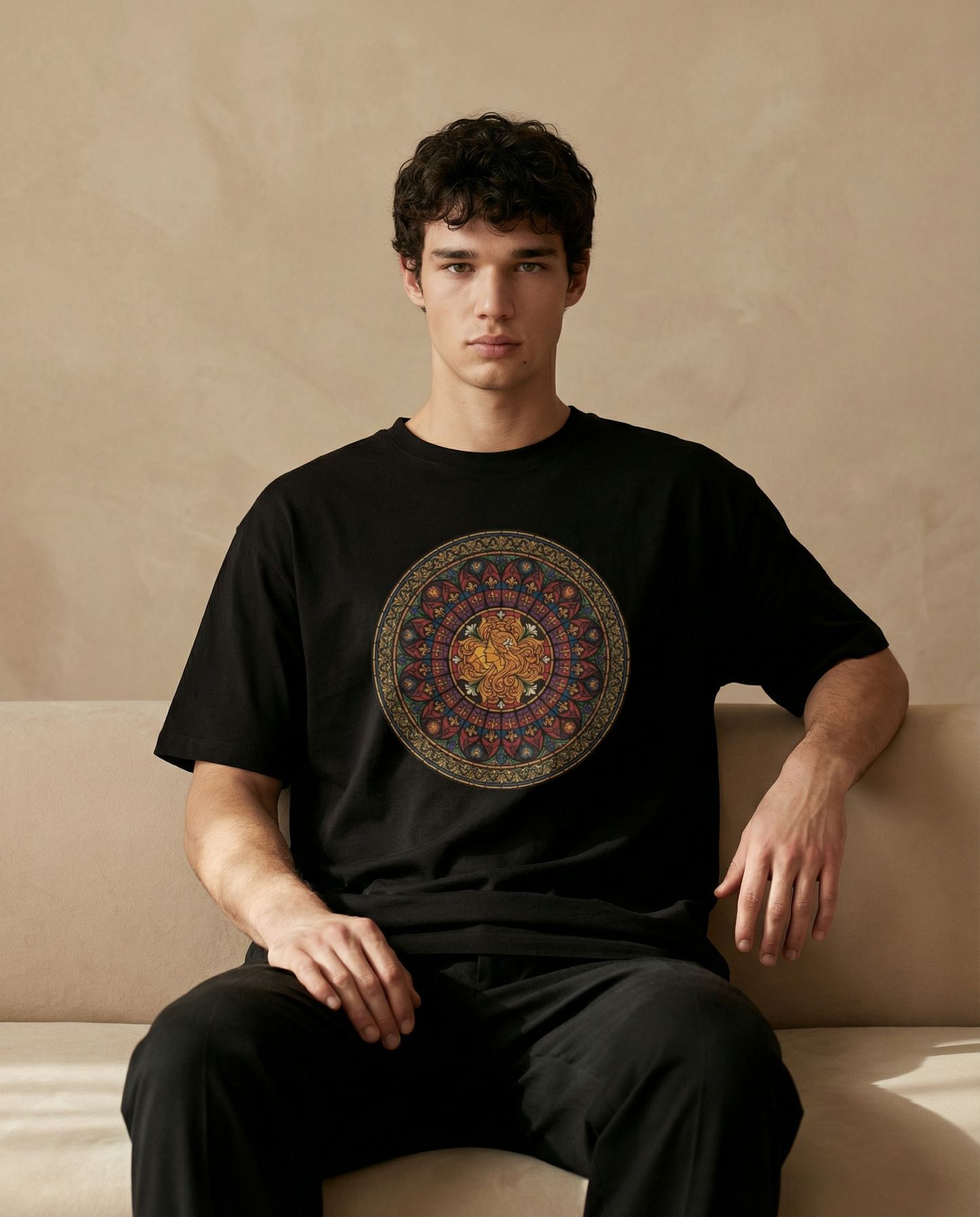 Sancta Aurelia — Rosetta Emblem Tee