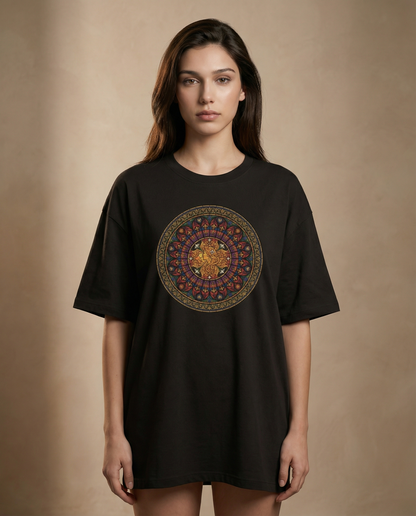 Sancta Aurelia — Rosetta Emblem Tee