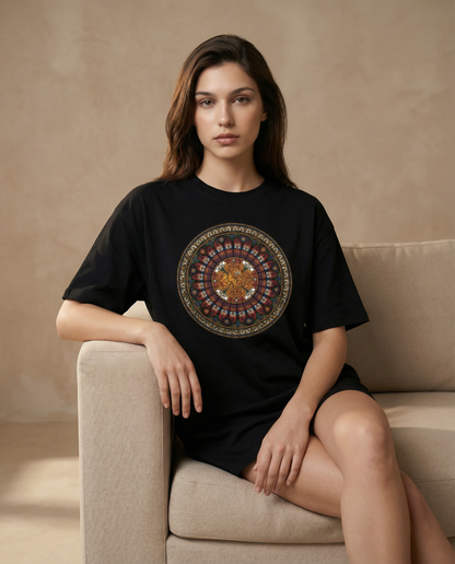 Sancta Aurelia — Rosetta Emblem Tee