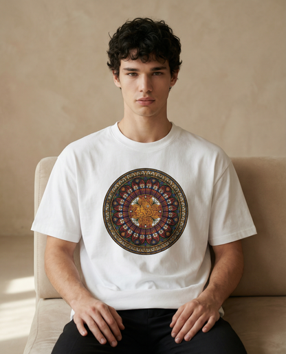 Sancta Aurelia — Rosetta Emblem Tee