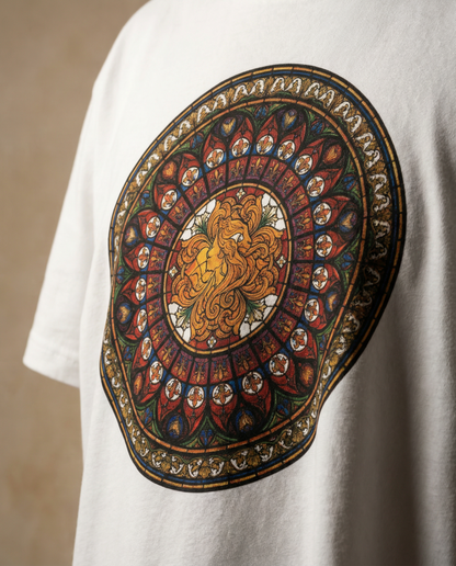 Sancta Aurelia — Rosetta Emblem Tee